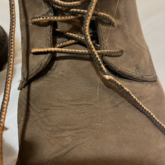 Sorel Brown Leather Ankle Boots - Picture 9 of 12